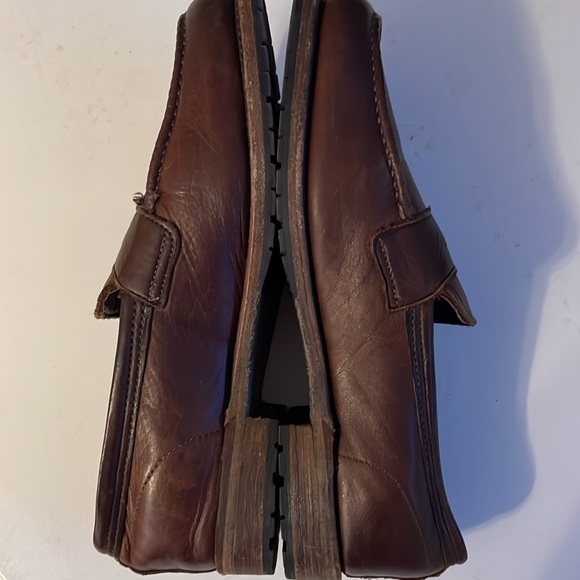 Men’s Vintage Brand 10.5 Brown Penny Loafers - Picture 10 of 11